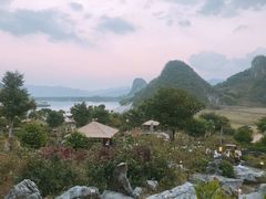 景点-英德宝晶宫天鹅湖茶语温泉