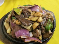 铁板猪杂-汤氏美食台山水步特色黄鳝饭(龙津东路店)