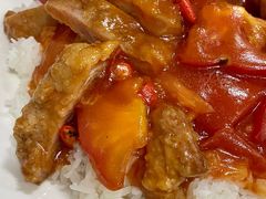 番茄蛋牛肉饭-好好滋味茶餐厅
