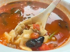新疆酸汤揪片子-巴依老爷新疆美食(牡丹园店)