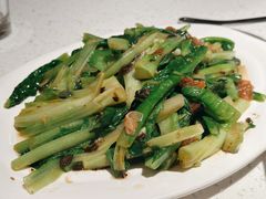 豆豉鲮鱼油麦菜-肥仔文澳门猪骨煲(南京西路店)