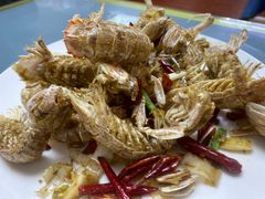 椒盐皮皮虾-老郑海鲜楼(天桥店)