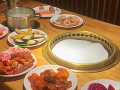 -韩京炭火烤肉自助料理(柯桥万达店)