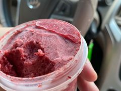 仙居杨梅冰淇淋-野人牧坊Gelato(天津南开大悦城店)
