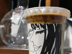 绿豆拿铁-25#COFFEE(古地石店)