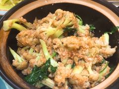 虾酱有机花菜-以前的小酒馆(中山广场店)