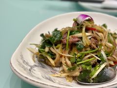 葱拌羊肚-隆喜元鱼汤包·海鲜(中联广场店)