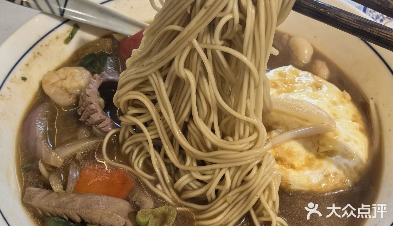汤面美味上桌了