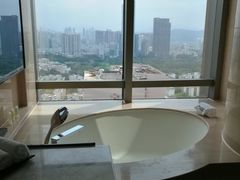 浴缸能看到香港-深圳温德姆至尊酒店