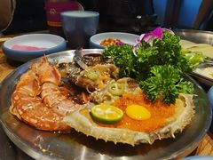 -明洞阿姨·韩式酱蟹烤肉·创意料理(三元桥店)