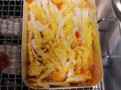 娃娃菜-大丘街路边烤牛肉