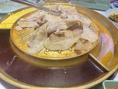 水煎肉-猪啊牛呀羊啊铜盘烤肉(正大广场店)