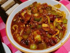 新疆炒米粉-西域阿里马新疆菜·清真(桂花路店)