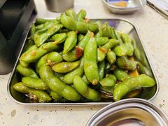 椒麻毛豆-白仁仔· 活烤海鲜 宵夜(豫园店)