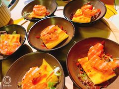 芒果虾仁沙拉-华阳时光吧餐厅(华阳广场国际大饭店)
