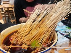 -拈签一笑黄牛肉辣卤串串