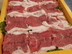 手切精选羊筋肉-京门老爆三·铜锅涮肉 爆肚(望京店)