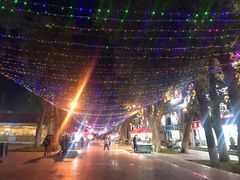 -布尔津河堤夜市