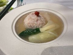 蒲菜狮子头-醉舍·新淮扬菜(长宁龙之梦店)