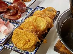 鸡蛋炸馒头片-大槐树烤肉馆