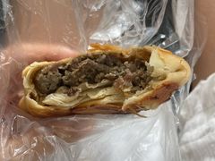 两个羊肉烤包子-老白家烧饼烤包子(清真寺店)