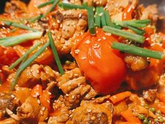 -贵州辣子鸡番茄鸡