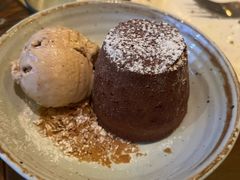巧克力熔岩冰淇淋-Bistro Les Lilas丁香花小酒馆