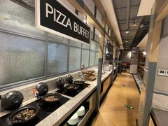 自助取餐区-比格比萨自助(万柳华联店)