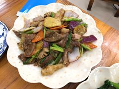 姜葱炒猪杂-南记食粥坊·宵夜大排档(南桂店)