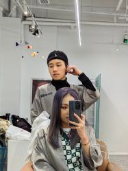 -I+造型烫发染发