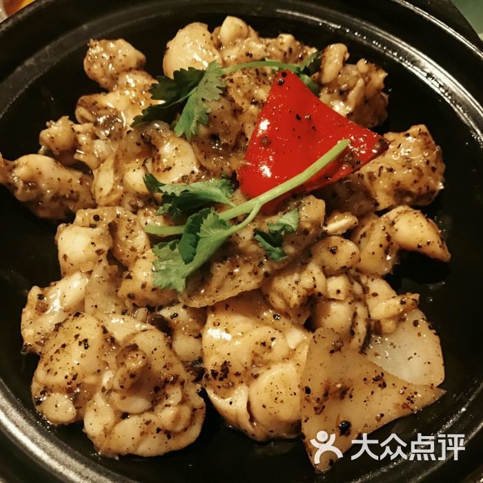 金胡椒泰国餐厅(龙湖时代天街店)新加坡黑胡椒牛蛙图片 - 第575张