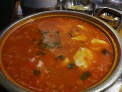 海鲜嫩豆腐汤配米饭-老炉家木炭烤肉(长江国际店)