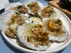 粉丝蒜蓉蒸元贝-79号渔船海鲜饭店(宝安店)