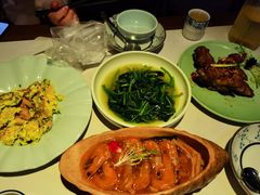清炒菠菜-卯时·龙光雅宴·精致锡帮菜(惠山古镇店)