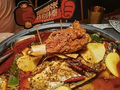 -探鱼·鲜青椒爽麻烤鱼(苏宁广场店)