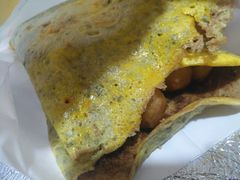 双鸡蛋果篦紫米煎饼-安悦煎饼(河北店)