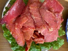 牦牛肉-宏宏无烟石板烧烤