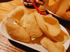 餐前小吃虾片-TAIFORKS 大福食堂·山葵烤肉料理·拌饭(宝安店)