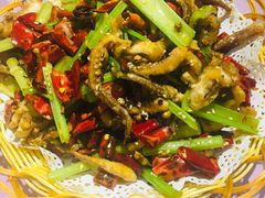干煸鱿鱼须-肘子酥·天津菜·特色捞面(德云社店)