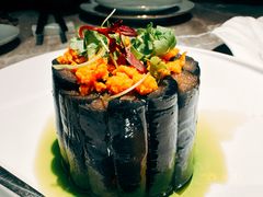 海胆醋汁浸秋茄-同仁堂粹和餐厅·食养养生宴(新大都店)