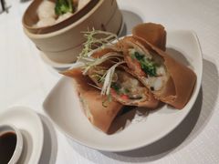 煙三文魚鮮蝦春捲-金悦轩海鲜酒家(银河店)