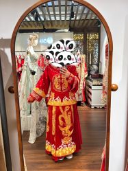 -懿沉香中式嫁衣礼服秀禾服龙凤褂马来褂旗袍总店