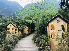 -天门沟九州驿站树上汤泉