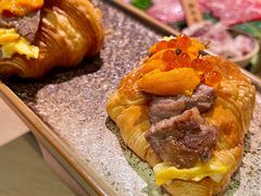 和牛海胆可颂-橘焱胡同烤肉(国金天地店)