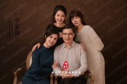 -时光纪亲子全家福照相馆(静安店母女写真父母纪念照)