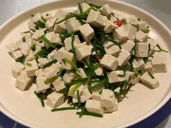 沙葱拌豆腐-宁夏国强手抓羊肉·清真菜(未央路凤三店)