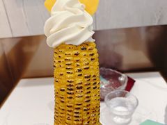 烤玉米冰tea凌-茶是一枝花泡茶店