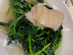 竹笙扒时蔬-皇朝会.经典传统粤菜(外滩店)