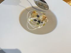 蘑菇浓汤-觅境西餐厅