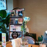 三千客电子闺蜜的咖啡馆，点的芭乐苏打，非常好喝